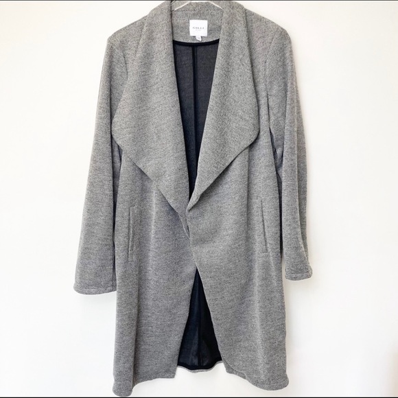 GILLI Open Front Waterfall Coat/Cardigan Duster - Picture 1 of 9